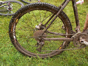 Велосипед после грязевых ванн